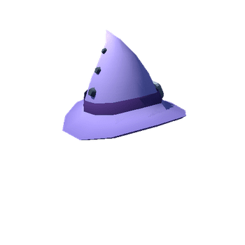 Wizard Hat 04 Purple